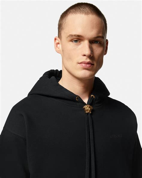 versace jeans hoodie|versace hoodie medusa.